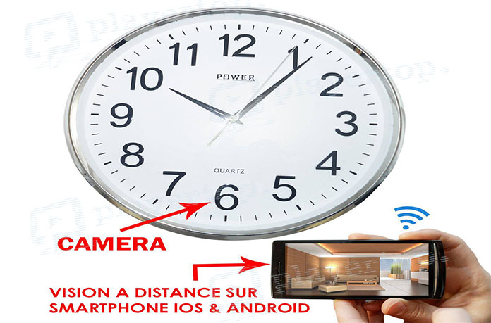 Caméra espion avec smartphone